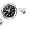 Drag Specialties 1 3/4" Liquid-Filled Oil Pressure Gauge -Drag Specialties Sales Store drag specialties134 liquid filled oil pressure gauge