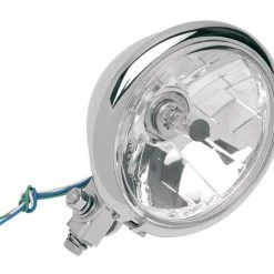 Drag Specialties 5 3/4" Diamond Style Bottom-Mount Headlight -Drag Specialties Sales Store drag specialties534 diamond style bottom mount headlight 1
