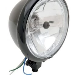 Drag Specialties 5 3/4" Diamond Style Bottom-Mount Headlight