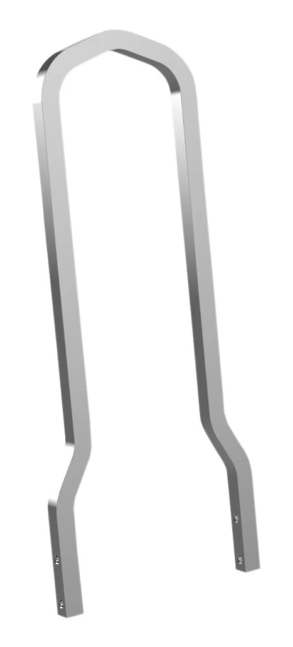 Drag Specialties 6 11/16" Sissy Bar For Harley 1984-2005 4 Drag Specialties 6 11/16" Sissy Bar For Harley 1984-2005 - Image 2