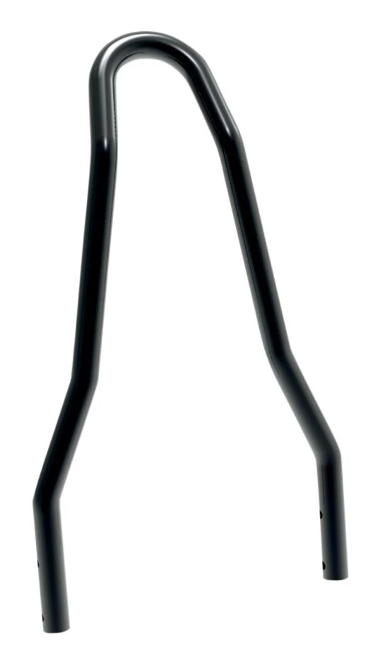 Drag Specialties 7 1/2" Round Sissy Bar For Harley Sportster 2004-2022 13" Tall / Gloss Black [Open Box]