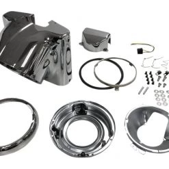 Drag Specialties 7" Headlight Nacelle Kit For Harley Softail 1986-2017 -Drag Specialties Sales Store drag specialties7 headlight nacelle kit for harley softail19862017 2