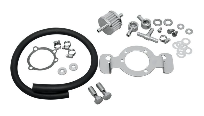 Drag Specialties Breather Support Kit For Harley