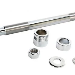 Drag Specialties Chrome Front Axle Kit For Harley -Drag Specialties Sales Store drag specialties chrome front axle kit for harley chrome 3