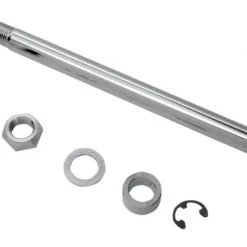 Drag Specialties Chrome Rear Axle Kit For Harley
