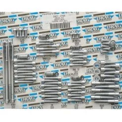 Drag Specialties Complete Motor Bolt Kit For Harley Touring 2007-2016 Smooth / Black Chrome [Open Box]