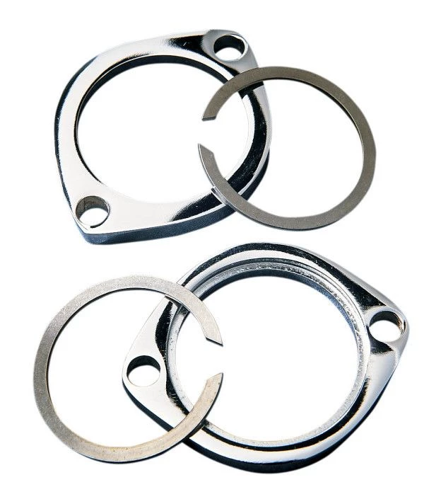 Drag Specialties Exhaust Flange Kit For Harley 1984-2022 3 Drag Specialties Exhaust Flange Kit For Harley 1984-2022