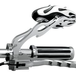 Drag Specialties Oval Flame Mirrors 6 Drag Specialties Oval Flame Mirrors -Drag Specialties Sales Store drag specialties flame oval mirrors 1