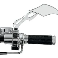 Drag Specialties Gothic Mirror With Sculpted Stem -Drag Specialties Sales Store drag specialties gothic mirror with sculpted stem 5