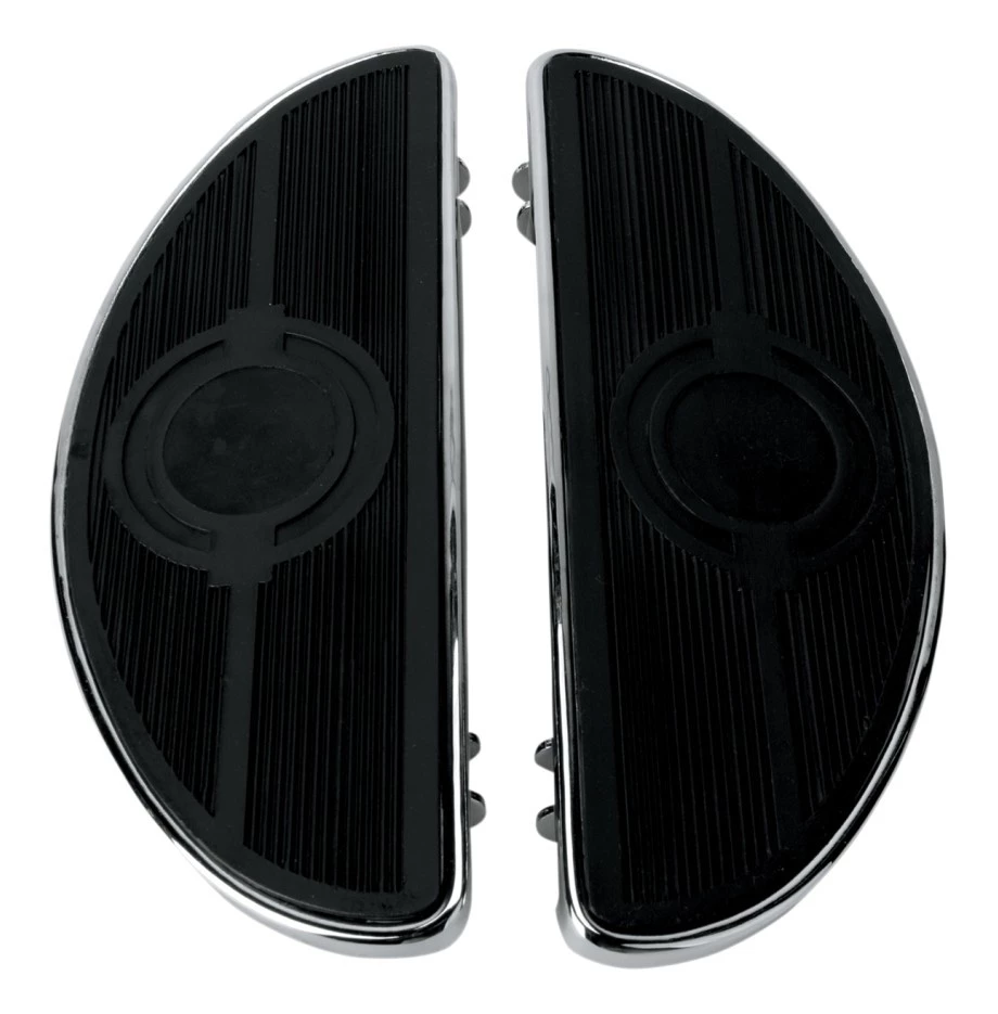 Drag Specialties Half-Moon Floorboards For Harley 1984-2022 4 Drag Specialties Half-Moon Floorboards For Harley 1984-2022 - Image 2