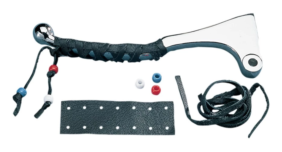 Drag Specialties Leather Lever Covers For Harley 3 Drag Specialties Leather Lever Covers For Harley