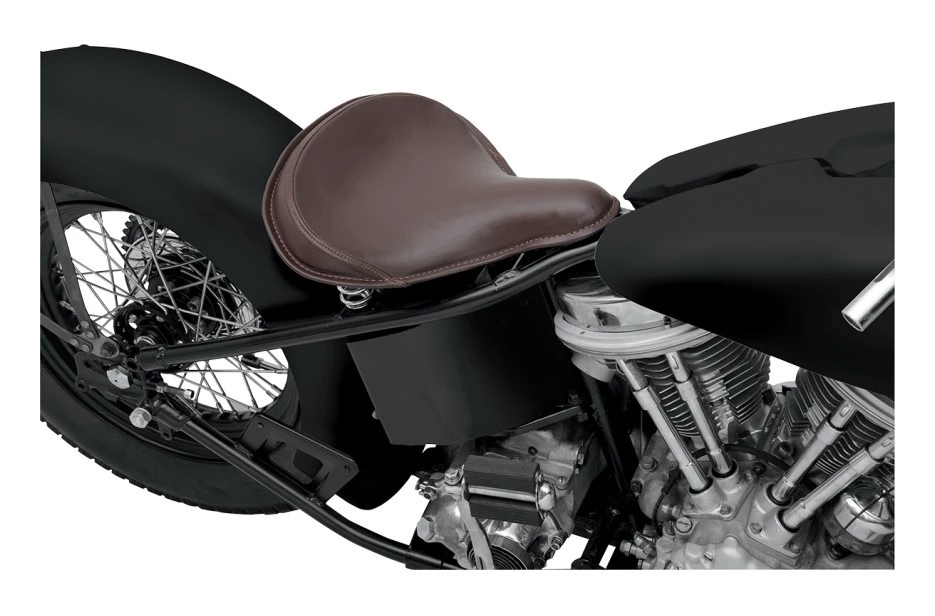 Drag Specialties Leather Solo Seat For Harley 7 Drag Specialties Leather Solo Seat For Harley - Image 5