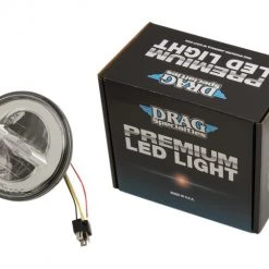Drag Specialties LED 5 3/4" Headlight For Harley -Drag Specialties Sales Store drag specialties led534 headlight for harley 3