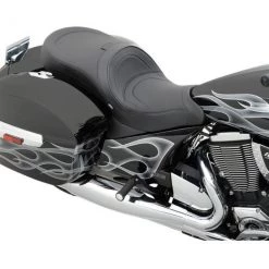 Drag Specialties Low Profile 2-Up Touring Seat For Victory