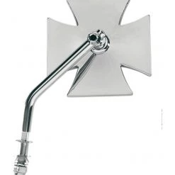 Drag Specialties Maltese Cross Round Mirror With Round Stem -Drag Specialties Sales Store drag specialties maltese cross round mirror with round stem 1