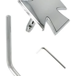 Drag Specialties Maltese Cross Round Mirror With Round Stem -Drag Specialties Sales Store drag specialties maltese cross round mirror with round stem 3