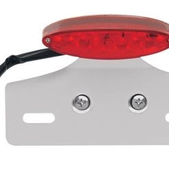 Drag Specialties Mini LED Cat Eye Taillight With License Plate Mount -Drag Specialties Sales Store drag specialties mini led cat eye taillight with license plate mount 1