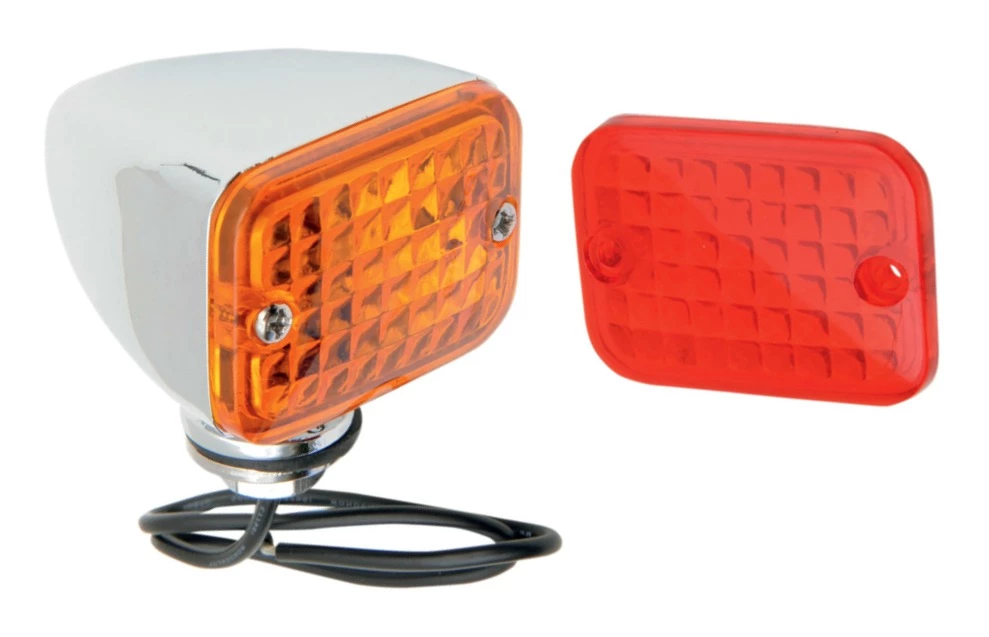 Drag Specialties Mini Rectangular Marker Light 3 Drag Specialties Mini Rectangular Marker Light