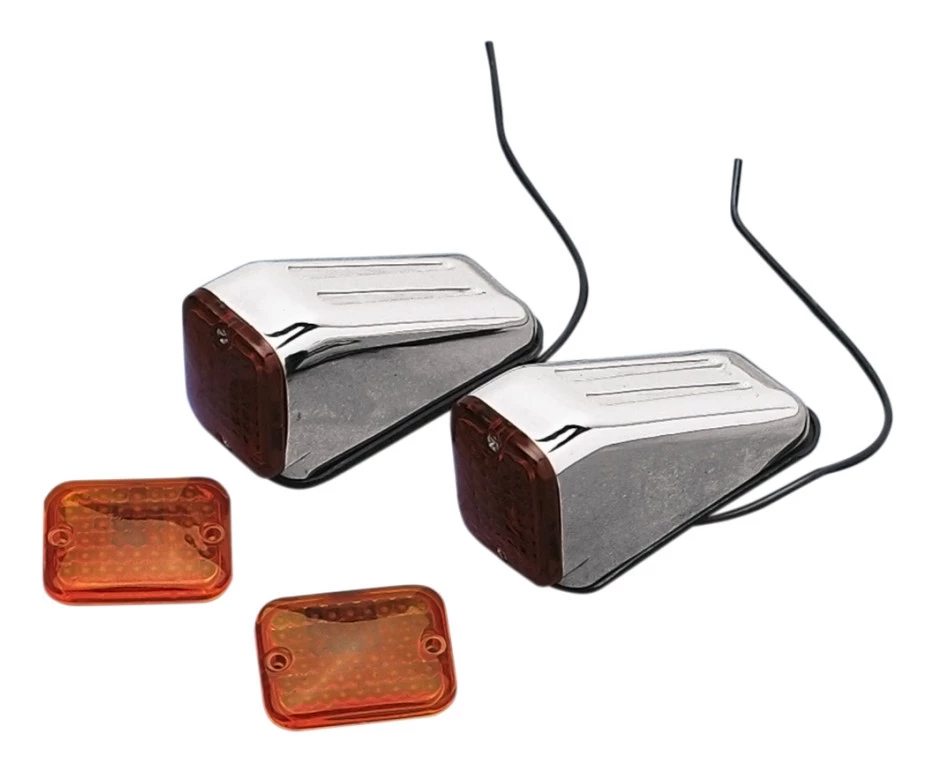 Drag Specialties Ness FM1 Marker Lights 3 Drag Specialties Ness FM1 Marker Lights