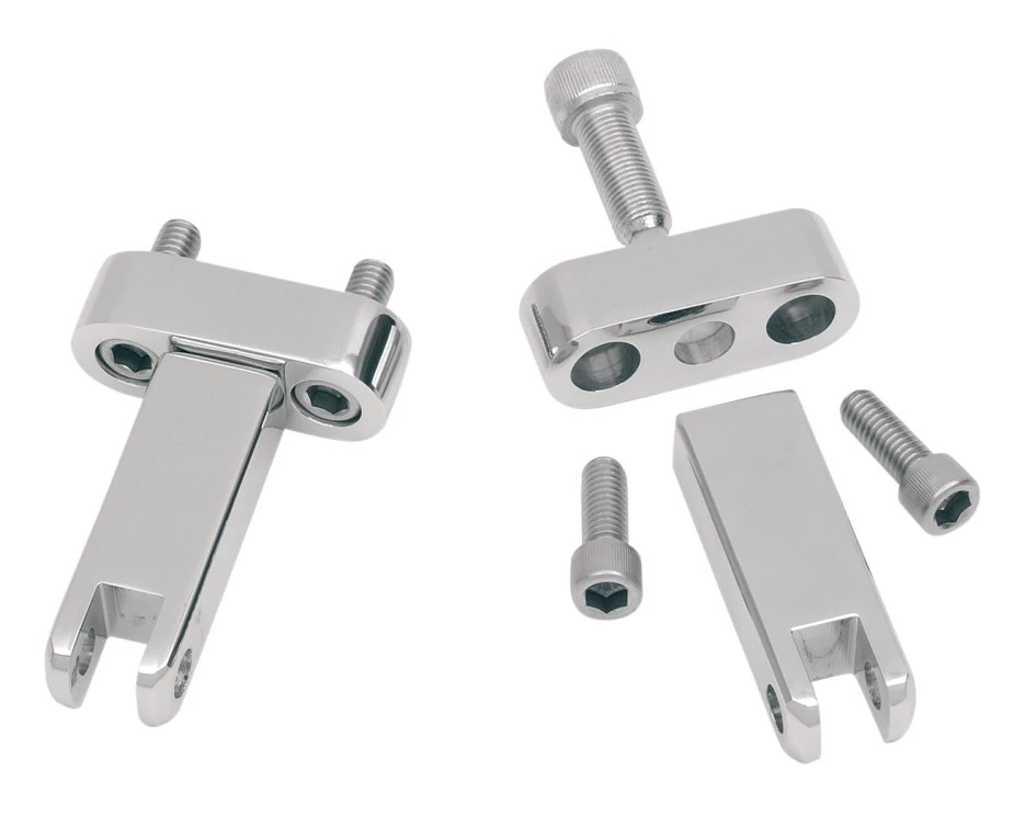 Drag Specialties Adjustable Passenger Peg Mounts For Harley Touring 1993-2022 4 Drag Specialties Adjustable Passenger Peg Mounts For Harley Touring 1993-2022 - Image 2