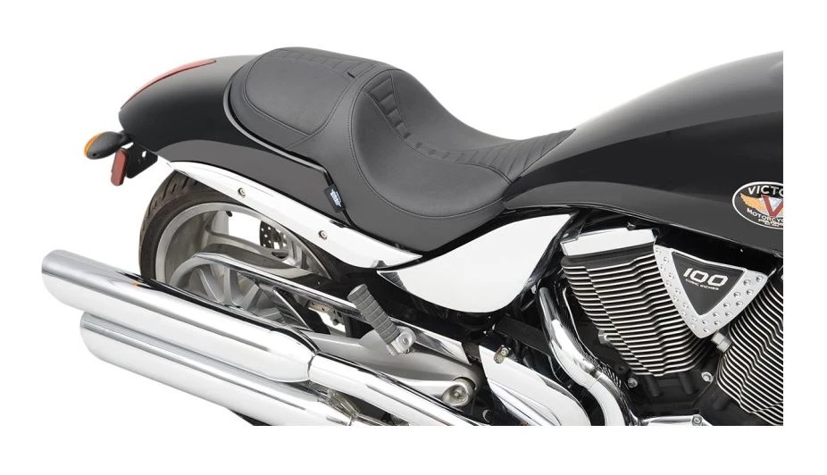 Drag Specialties Predator 2-Up Seat For Victory