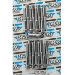 Drag Specialties Primary Cover Bolt Kit For Harley Sportster 2004-2022 Smooth / Chrome [Previously Installed]