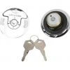 Drag Specialties Flush Mount Locking Gas Cap Set For Harley -Drag Specialties Sales Store drag specialties rag specialties lock gas caps vent n vent