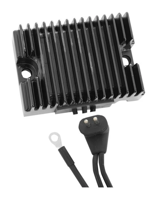 Drag Specialties Regulator For Harley Big Twin 1981-1988 Black [Open Box]