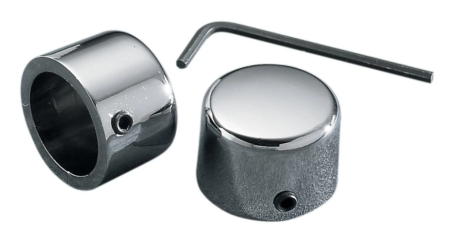 Drag Specialties Riser Bolt Caps For Harley 3 Drag Specialties Riser Bolt Caps For Harley