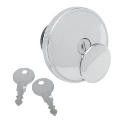 Drag Specialties Screw-In Locking Gas Cap For Harley