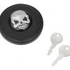 Drag Specialties Screw-In Locking Skull Gas Cap For Harley 1996-2018 -Drag Specialties Sales Store drag specialties screw in locking skull gas cap for harley19841996 black