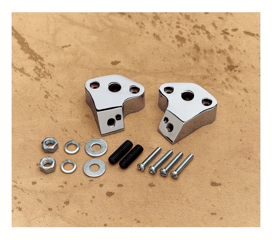 Drag Specialties Shortie Rear Turn Signal Mounting Brackets For Harley FL 1985-2017