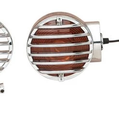 Drag Specialties Turn Signal Grilles For Harley FL 1986-2009