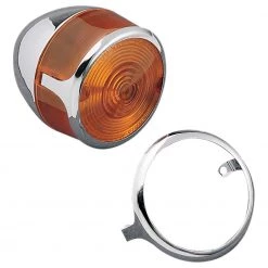 Drag Specialties Turn Signal Trim Rings For Harley 1986-2001